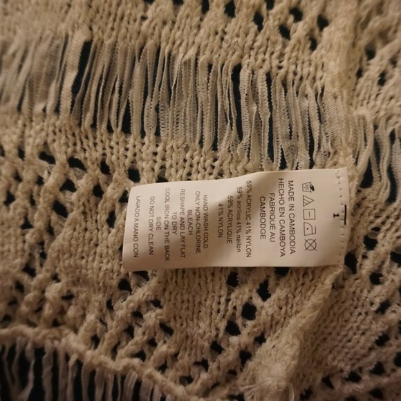 Cream Michael Kors Open Cardigan - Picture 7 of 8